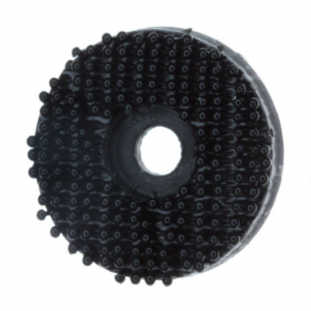 3M™ Dual Lock™ Reclosable Fastener SJ3463 400 Black, 13/16 in diameter 0.8125 in (20.6 mm) diameter with 0.16 in (4.1 mm) hole, 1000 per case Circles
