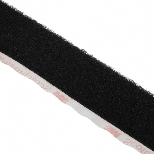 Sistema richiudibile velcro maschio Hook 50 mm x 25 m colore nero