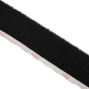 Sistema richiudibile velcro femmina Loop 50 mm x 25 m colore nero