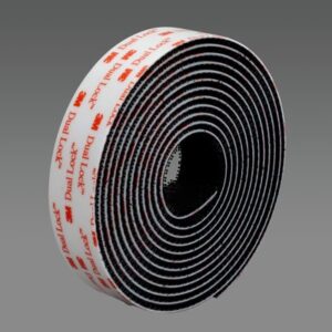 Sistema di fissaggio richiudibile 3M Dual Lock SJ3550 formato 50 mm x 45.7 m colore colore nero 250 peduncoli