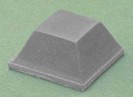 Bumpon protective products 3M SJ5018 gray 3000 for case
