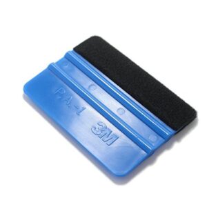 Spatola per applicazione nastro 3M PA1 blu morbida con feltro antigraffio per Car Wrapping