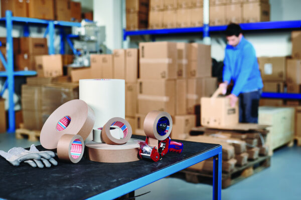 Nastro da imballo tesa 4713 Paper Standard certificato FSC formato mm 50 x 50 m - immagine 11
