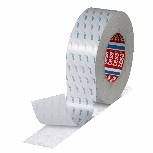 Biadesivo acrilico TNT tesa 4943 TNT colore bianco formato mm 12 x 50 m spessore 0,12 mm con liner in carta bianca - immagine 7