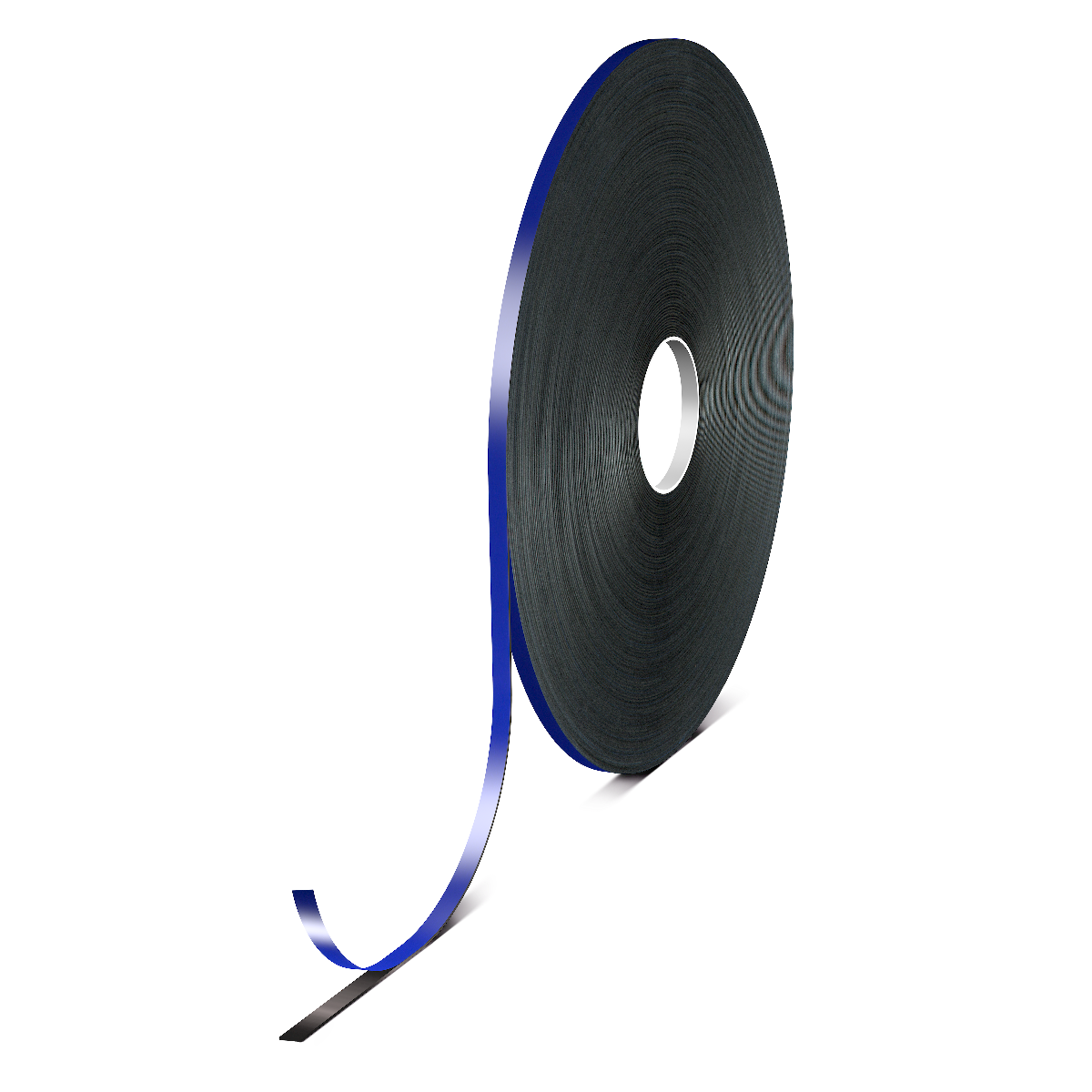 tesa ACXplus 7811 Black Acrylic Foam Tape, 9 mm x 33 m x 1.1 mm, blue plastic liner - Image 5