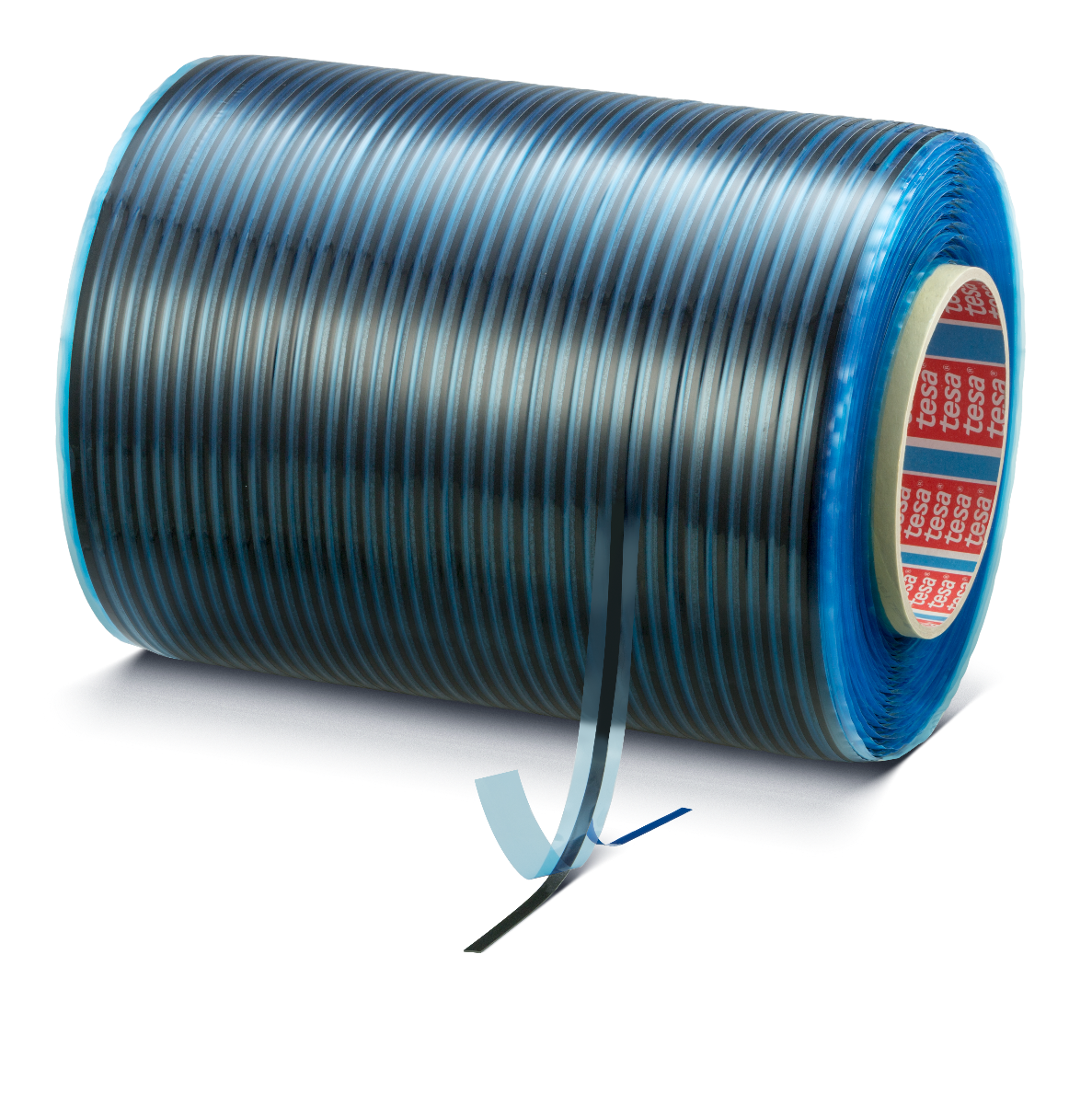 tesa ACXplus 7811 Black Acrylic Foam Tape, 9 mm x 33 m x 1.1 mm, blue plastic liner - Image 6