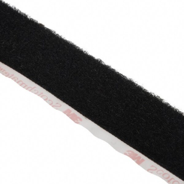 Sistema di fissaggio richiudibile3M Scotch Mate SJ3527 Loop 16 mm x 45.7 m x 3.8 mm colore nero accoppiato